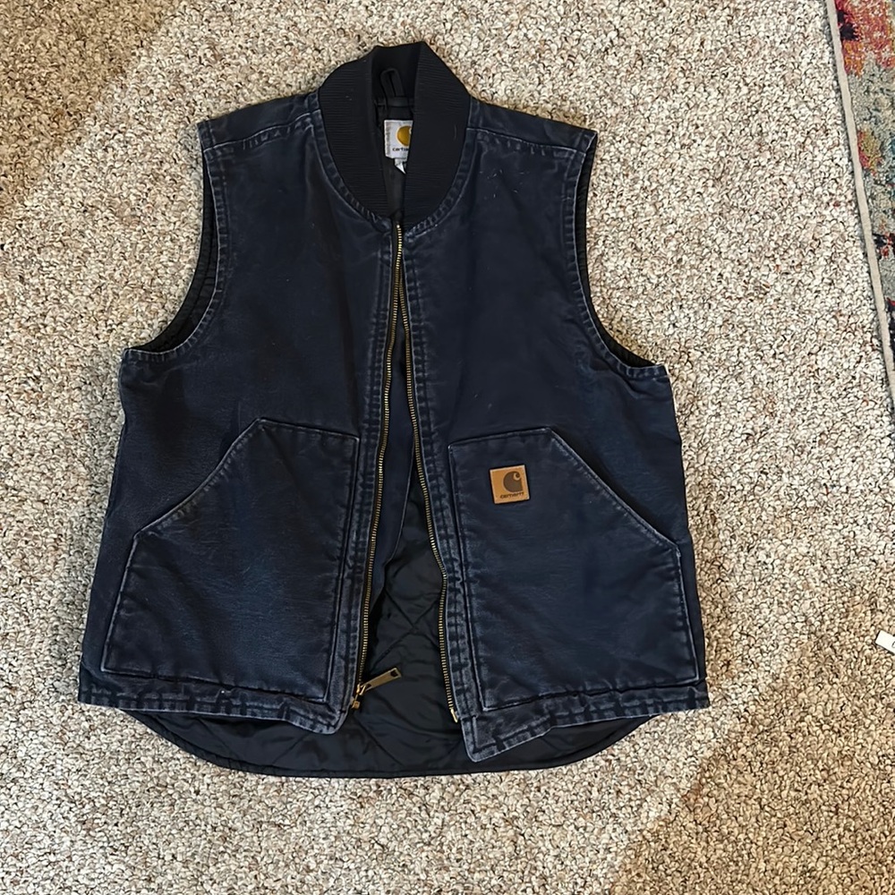 Men's Carhartt Duck Arctic Quilt Lined Vest